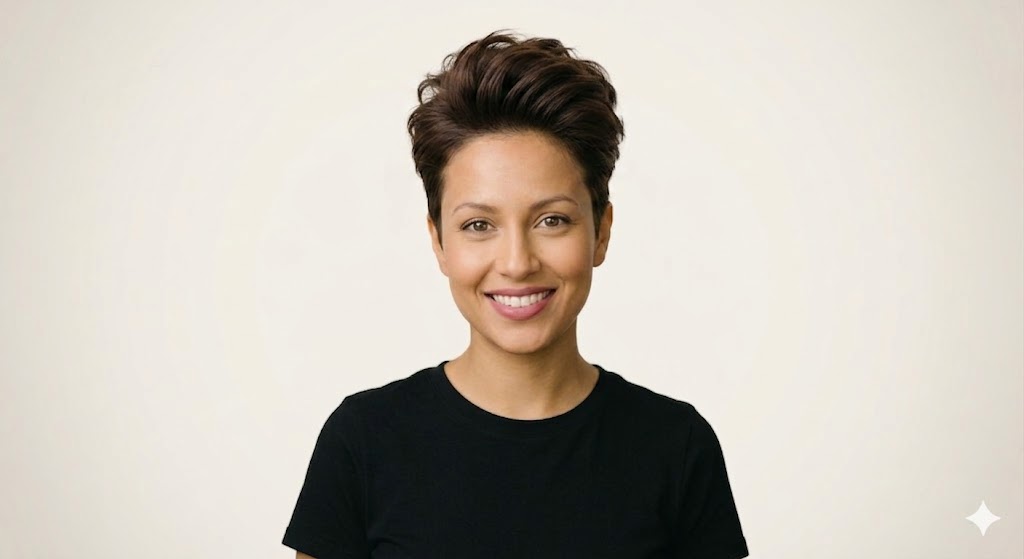Pixie Cut With Volume At The Top