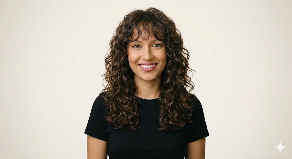 Loose Curls That Start Close To The Roots